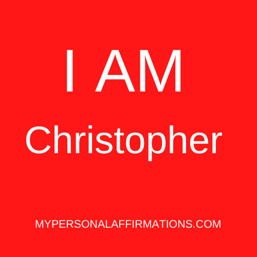 I AM Christopher