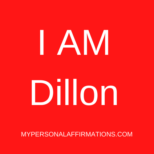 I AM Dillon