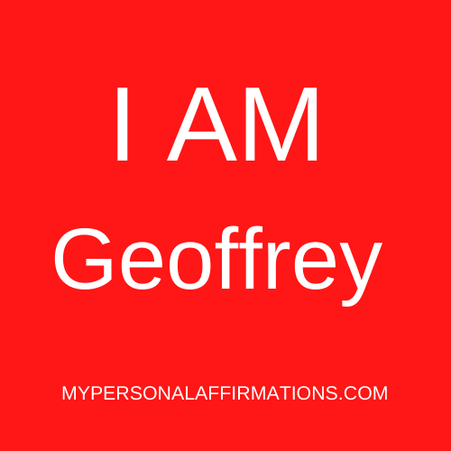I AM Geoffrey