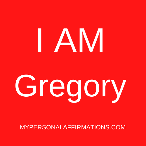 I AM Gregory