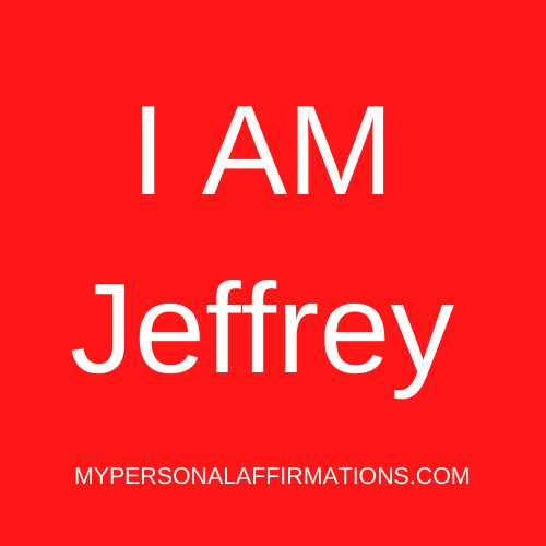 I AM Jeffrey