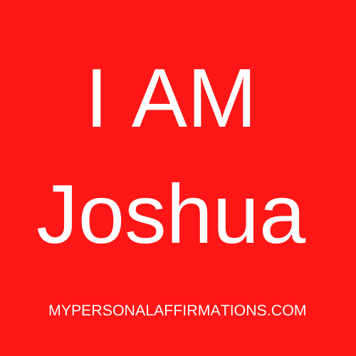 I AM Joshua