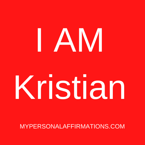 I AM Kristian