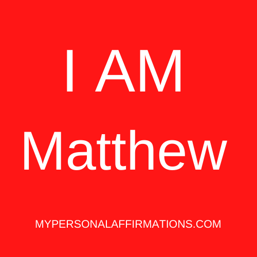 I AM Matthew