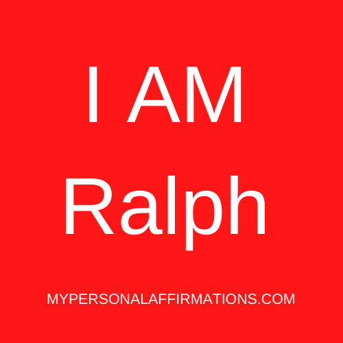 I AM Ralph