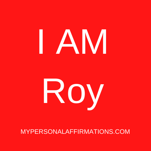 I AM Roy
