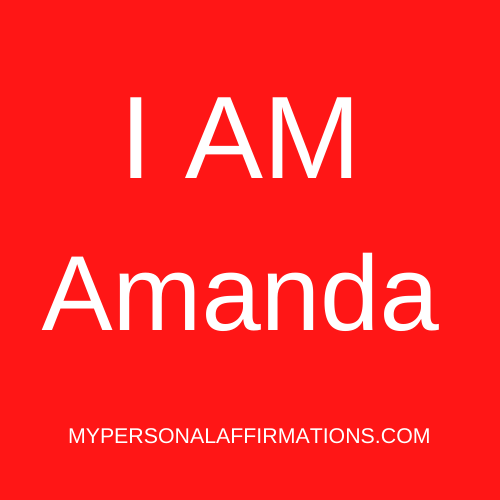 I AM Amanda