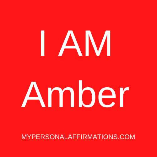 I AM Amber