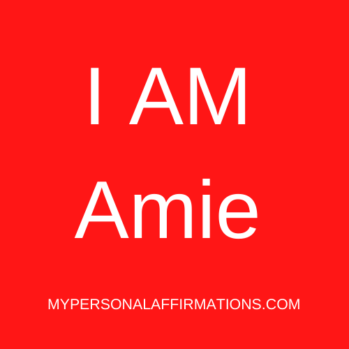 I AM Amie