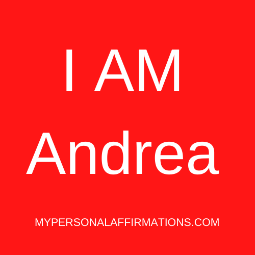 I AM Andrea