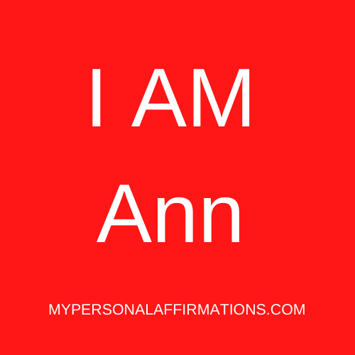 I AM Ann