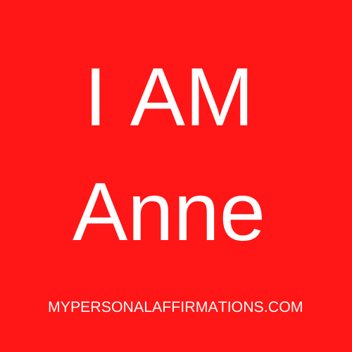 I AM Anne