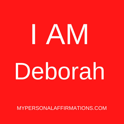 I AM Deborah