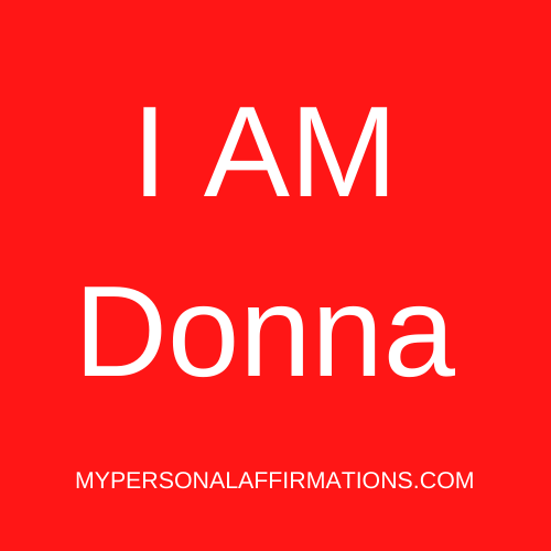 I AM Donna