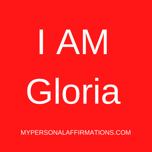I AM Gloria