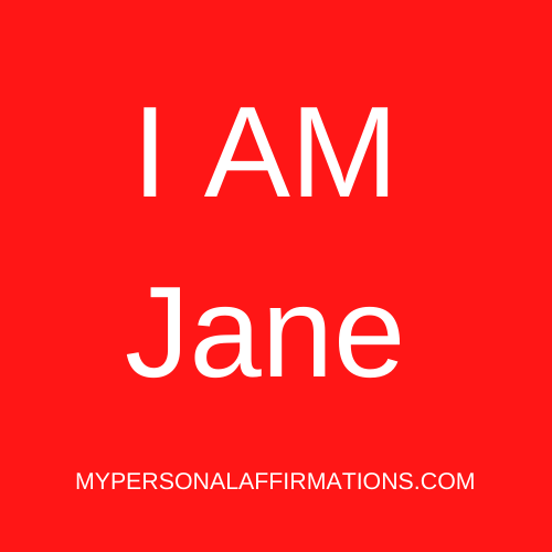 I AM Jane