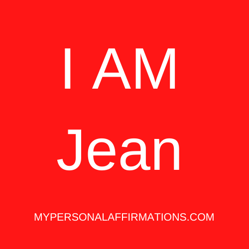 I AM Jean