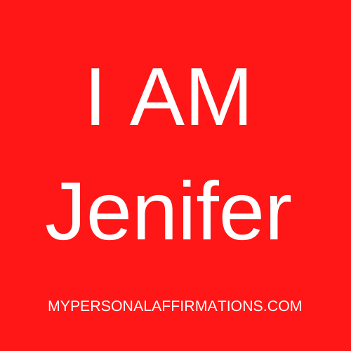 I AM Jenifer