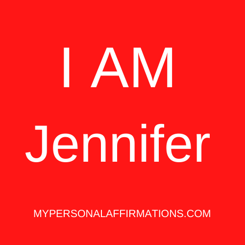 I AM Jennifer