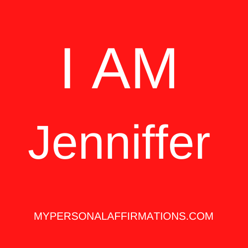 I AM Jenniffer