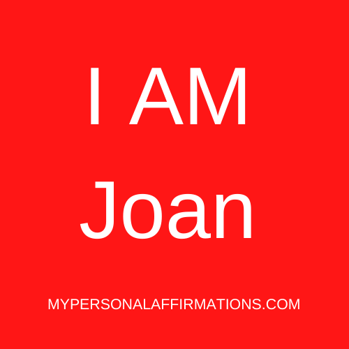 I AM Joan