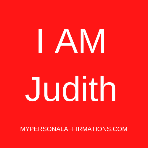 I AM Judith