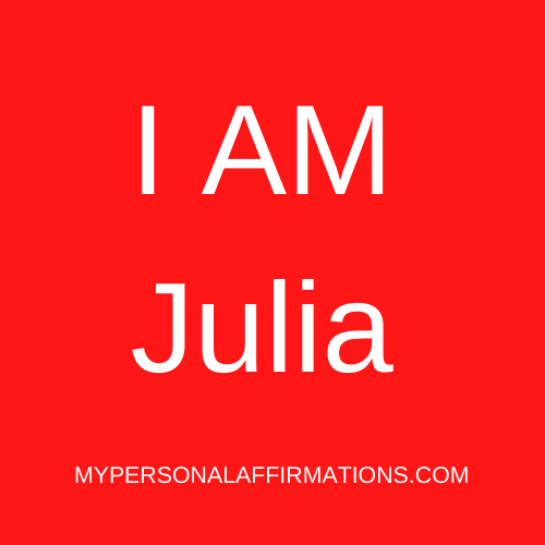 I AM Julia