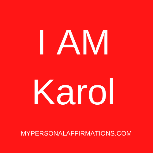 I AM Karol