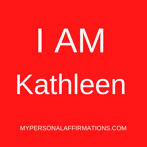 I AM Kathleen