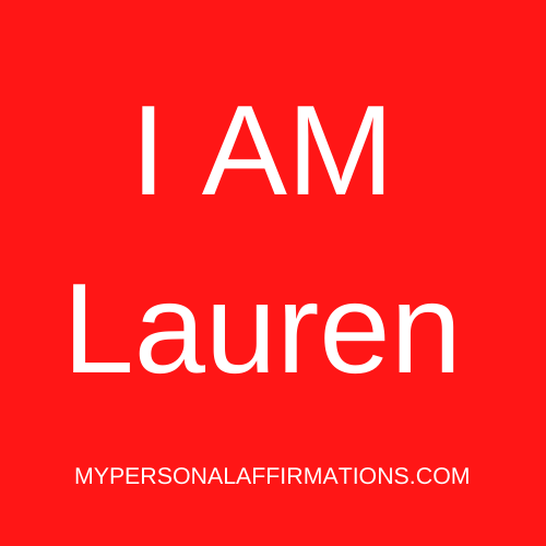 I AM Lauren