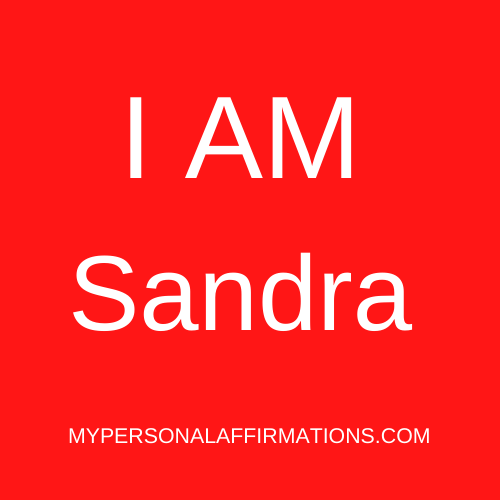 I AM Sandra