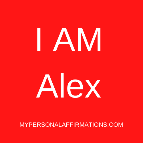 I AM Alex