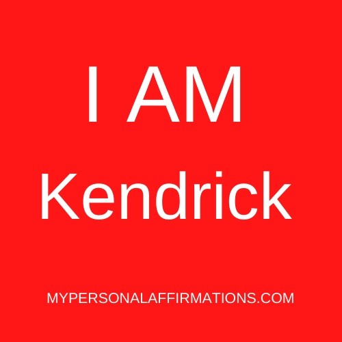 I AM Kendrick