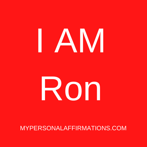 I AM Ron