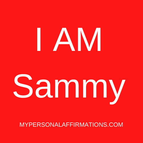 I AM Sammy