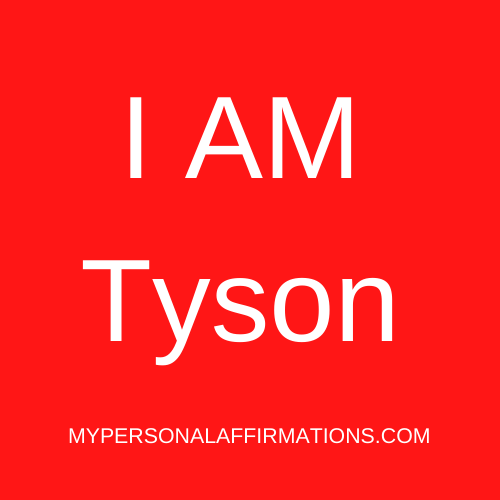 I AM Tyson